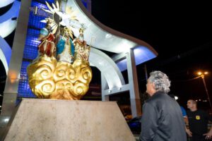 Ronaldo Caiado em Trindade. Foto: Secom