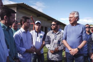 Ronaldo Caiado visitou Vão do Paranã. Foto: Hegon Corrêa