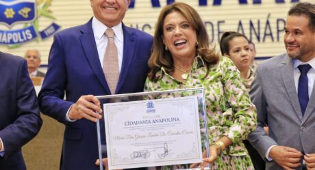 Gracinha Caiado é homenageada com o título de cidadã anapolina