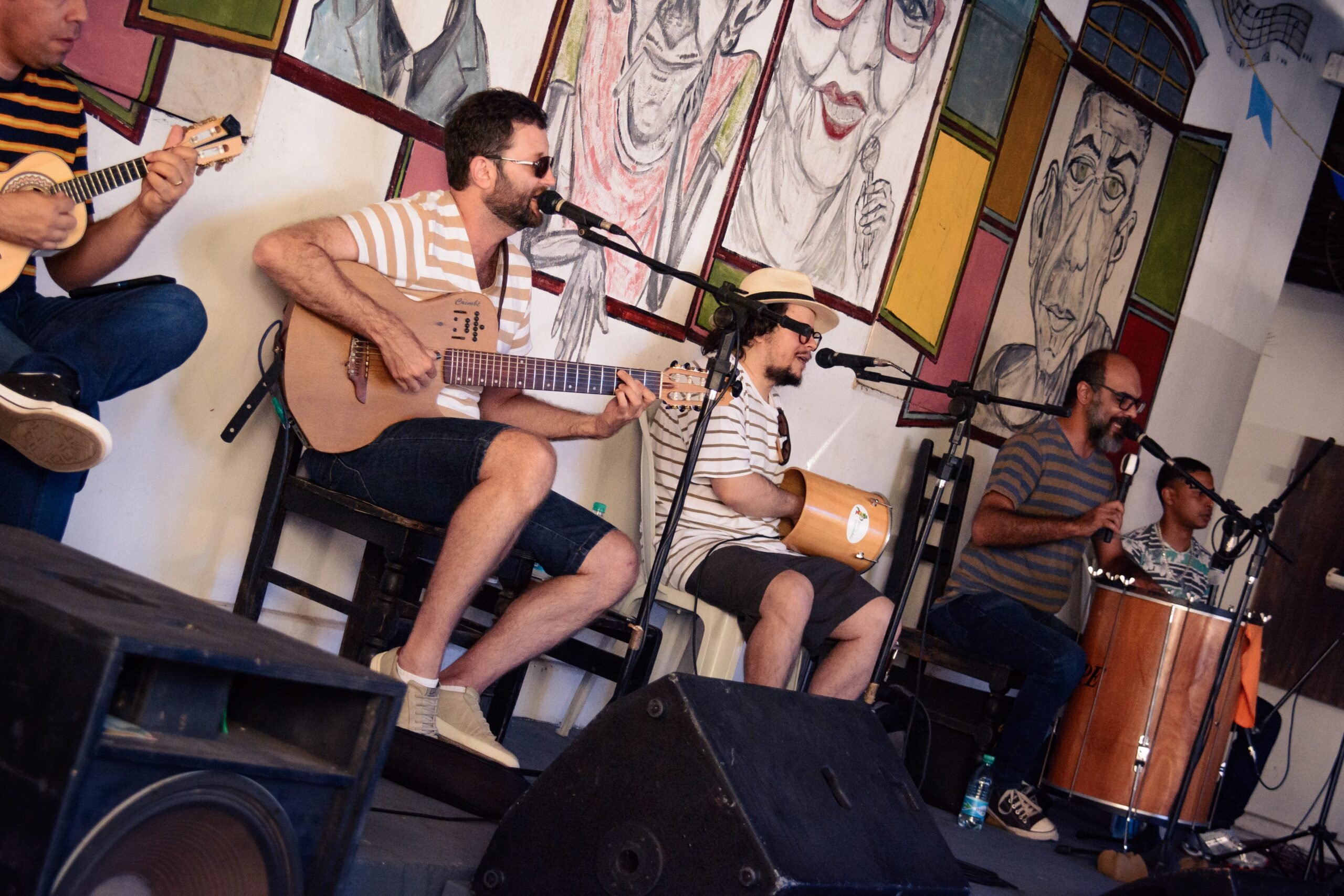 Samba Solidário, no Quintal do Keké, terá show com Heróis de Botequim e Xexéu (Foto divulgação).