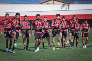 Treinamento do Atlético para enfrentar a Chapecoense