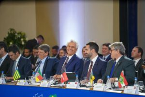 Ronaldo Caiado em Fórum Nacional de Governadores. Foto: Júnior Guimarães