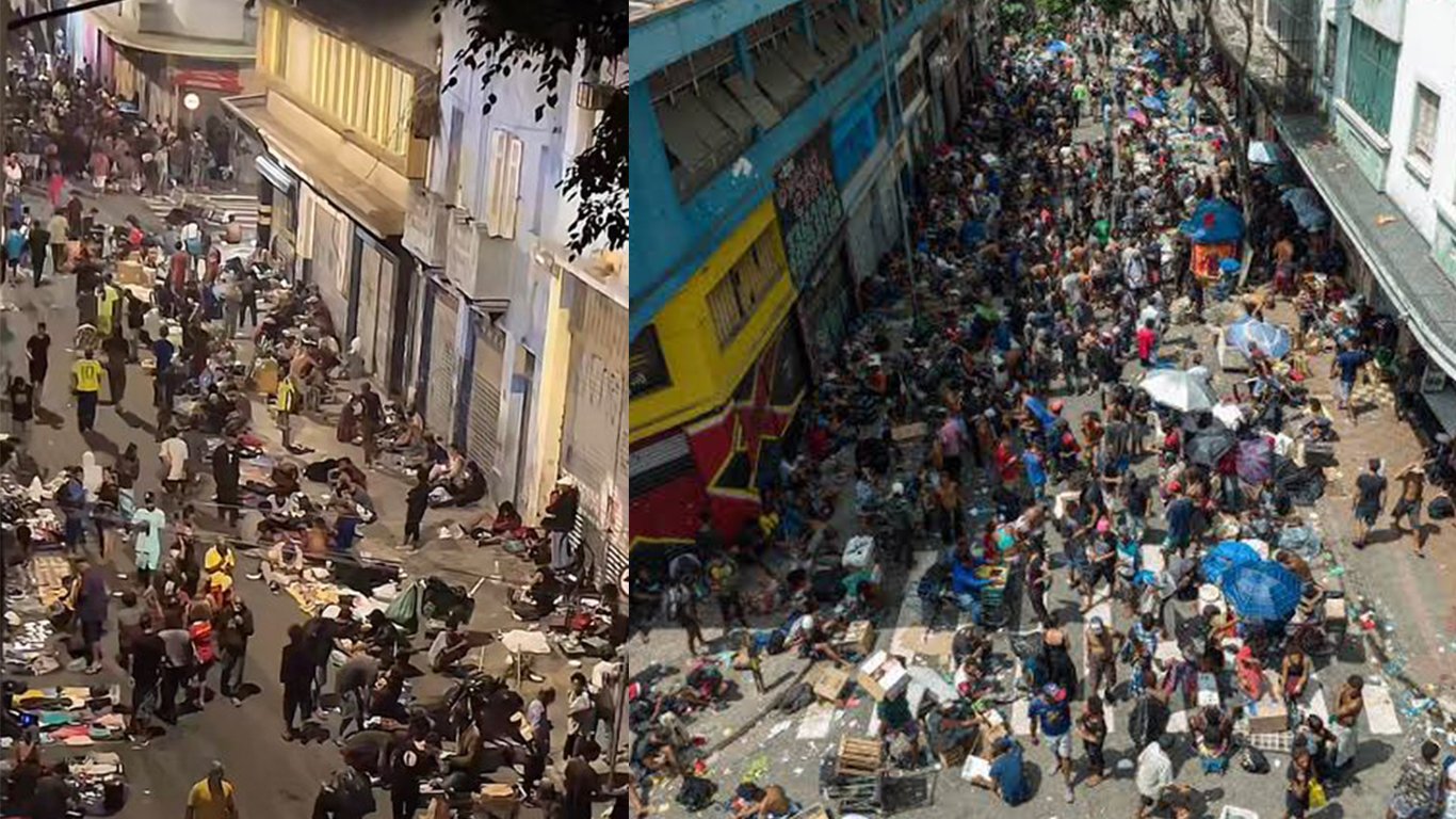 Cracolândia em São Paulo