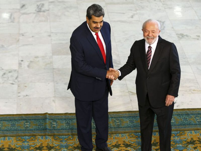 Lula e Nicolás Maduro. Foto: Marcelo Camargo/ Agência Brasil