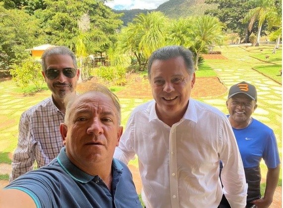 Encontro de Vilmar Mariano com Marconi Perillo aconteceu na fazenda do ex-governador em Pirenópolis