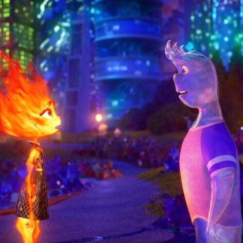 Elementos é um dos filmes mais esperados para o mês de férias no CineX (Créditos Disney Pixar / Divulgação).