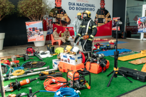 Exposição reunirá equipamentos utilizados no trabalho do Corpo de Bombeiros (Foto CBMGO).