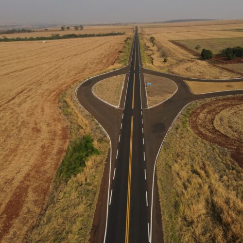 Obras rodovias goianas. Foto: Seinfra