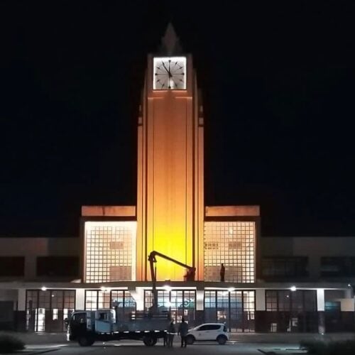 Estação Ferroviária de Goiânia. Foto: Seinfra