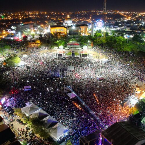 Show Roberto Carlos em Romaria Trindade 2023. Foto: Divulgação