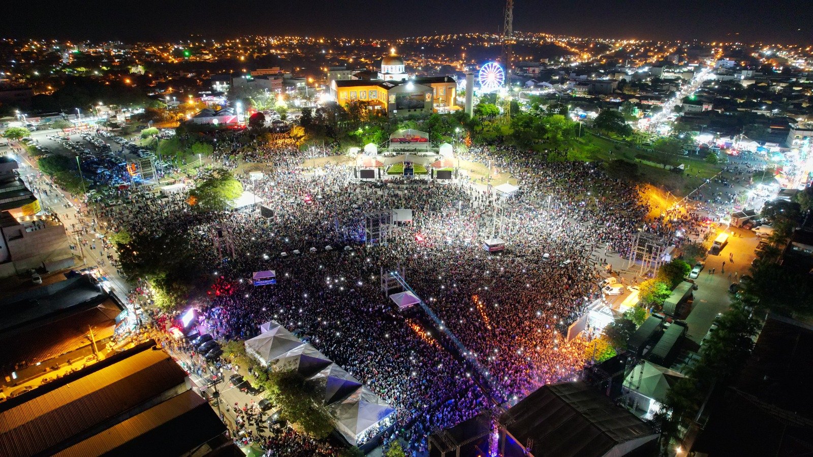 Show Roberto Carlos em Romaria Trindade 2023. Foto: Divulgação