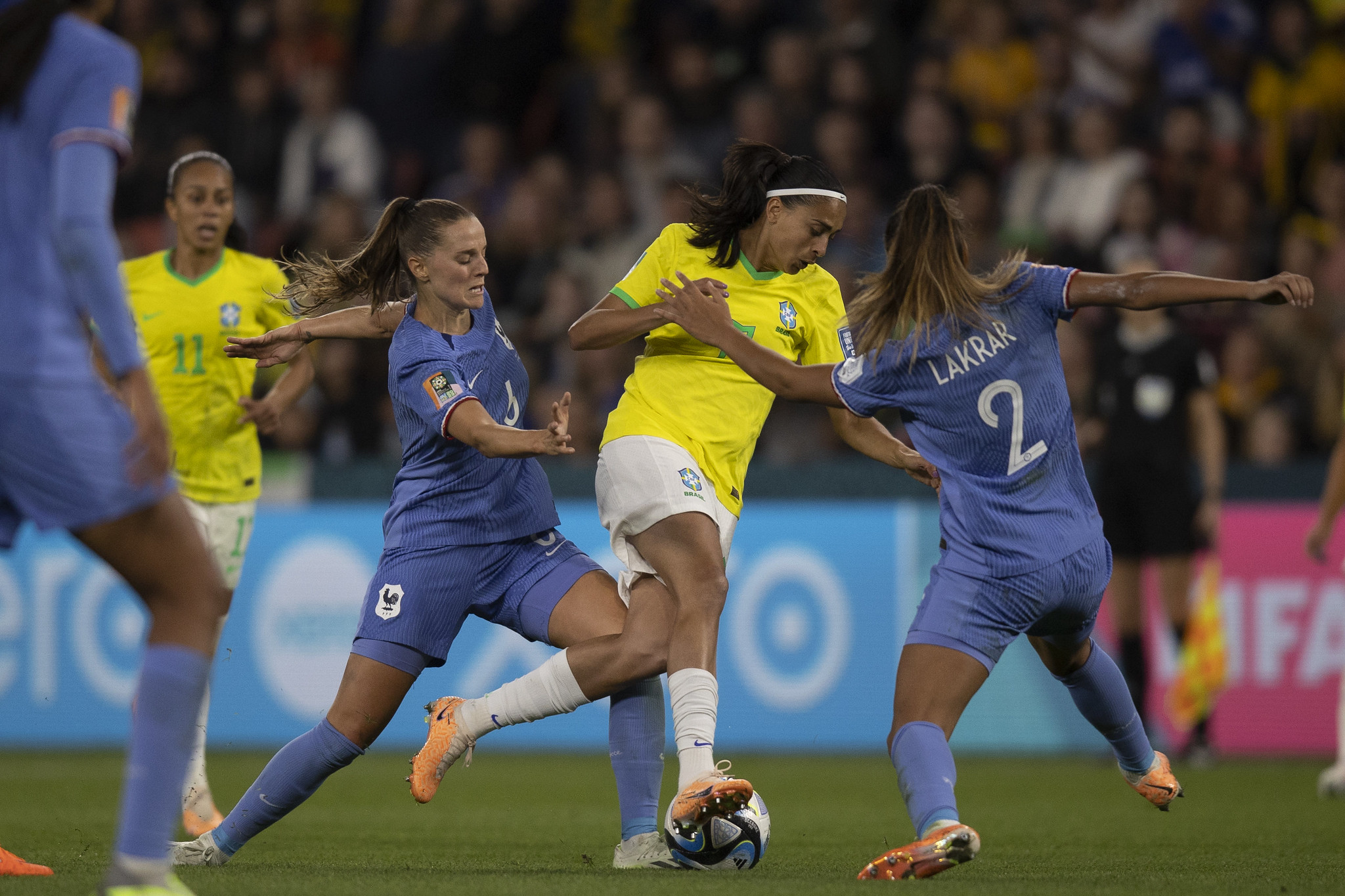 Brasil é derrotado pela França na Copa do Mundo Feminina