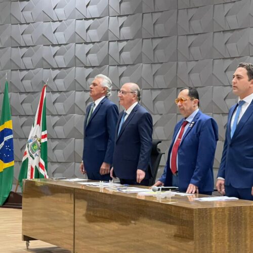 Alckmin em Goiânia. Foto: Altair Tavares/DG