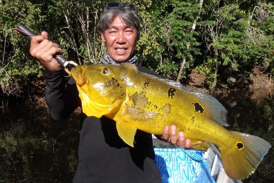 Competição de pesca no Rio Araguaia. Foto: Reprodução