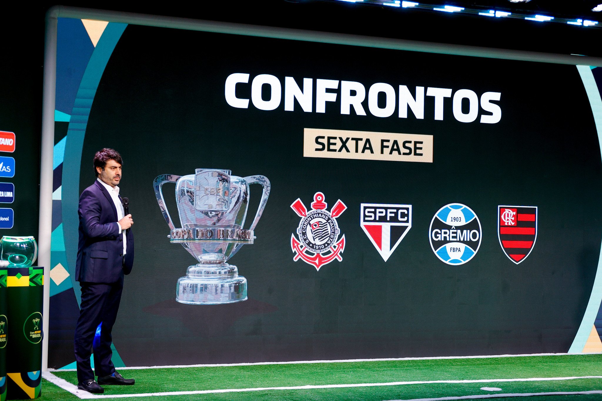 Copa do Brasil | Corinthians e Grêmio iniciam semifinais em casa diante de São Paulo e Flamengo