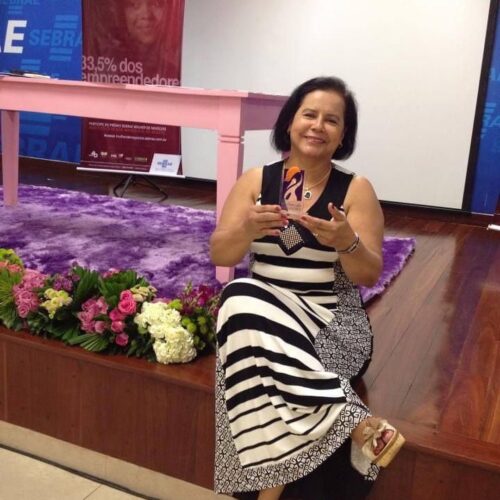 Dona Nilda Pousada Castelinho recebeu o Prêmio Sebrae Mulher de Negócios. Foto: Reprodução/Instagram