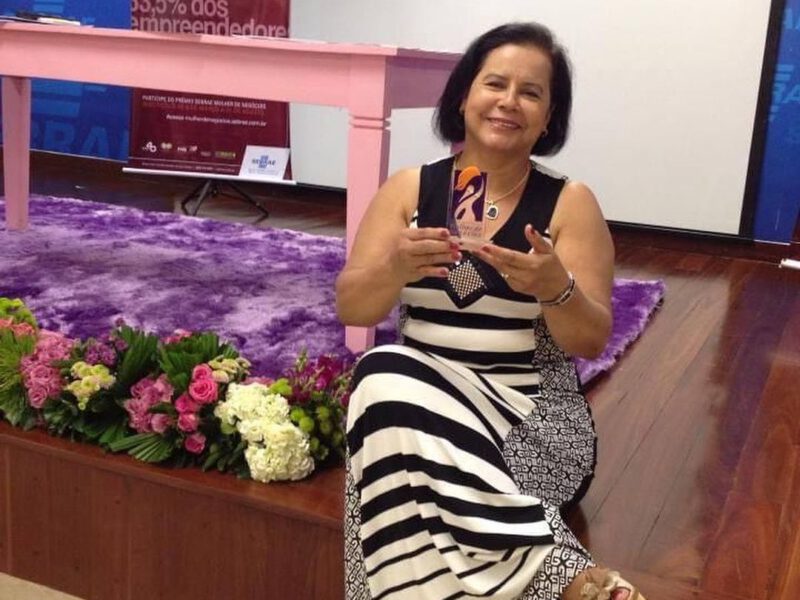 Dona Nilda Pousada Castelinho recebeu o Prêmio Sebrae Mulher de Negócios. Foto: Reprodução/Instagram