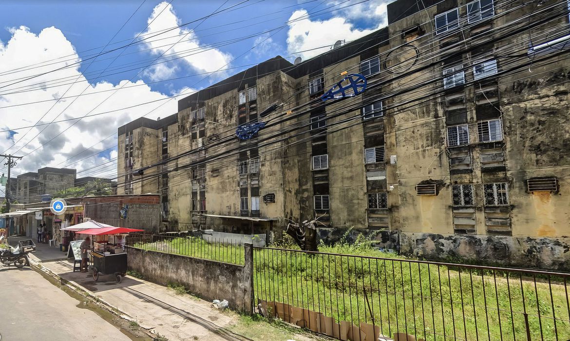 Prédio que desabou em Grande Recife. Foto: Google Maps