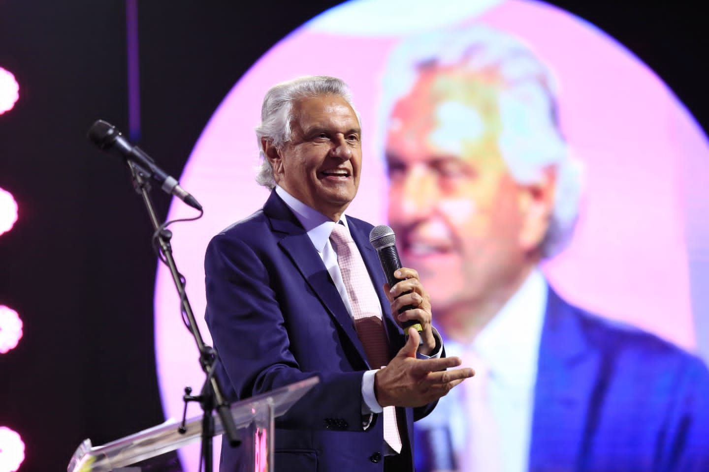 Governador Ronaldo Caiado fala sobre inclusão do programa ProBem (Foto Júnior Guimarães e André Saddi).