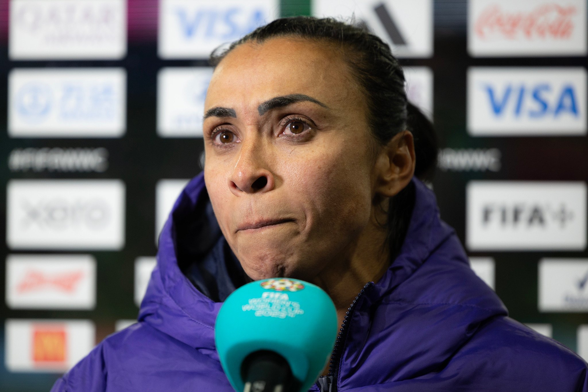 Marta se despede da Copa do Mundo: ‘Eu termino aqui, mas elas continuam’