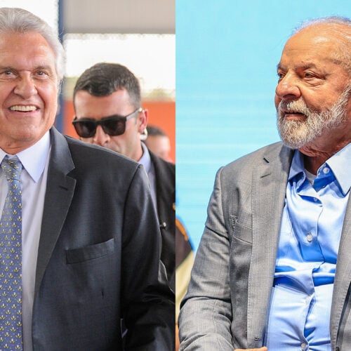 Ronaldo Caiado e Lula