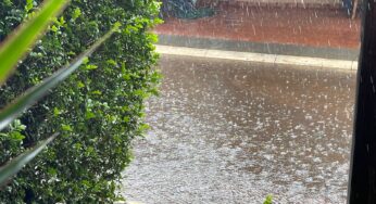 Goiânia tem chuva após nuvem de poeira e tempo seco