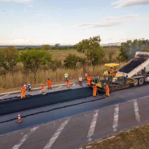 Obras Ecovias do Araguaia. Foto: Leando Souza