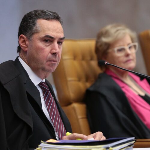 Brasília - Ministros Roberto Barroso e Rosa Weber em Rosa Weber e Luís Roberto Barroso. (Foto: José Cruz/Agência Brasil)