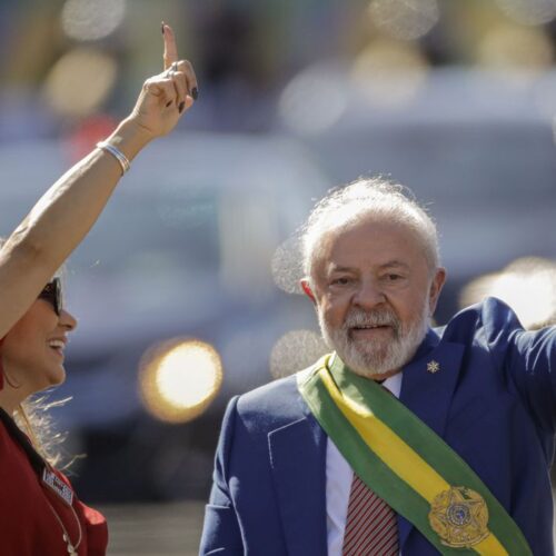 Lula participa do desfile de sete de setembro, em Brasília. Foto: Joédson Alves/Agencia Brasil