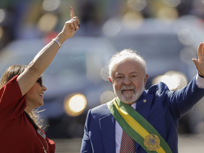 Lula participa do desfile de sete de setembro, em Brasília. Foto: Joédson Alves/Agencia Brasil