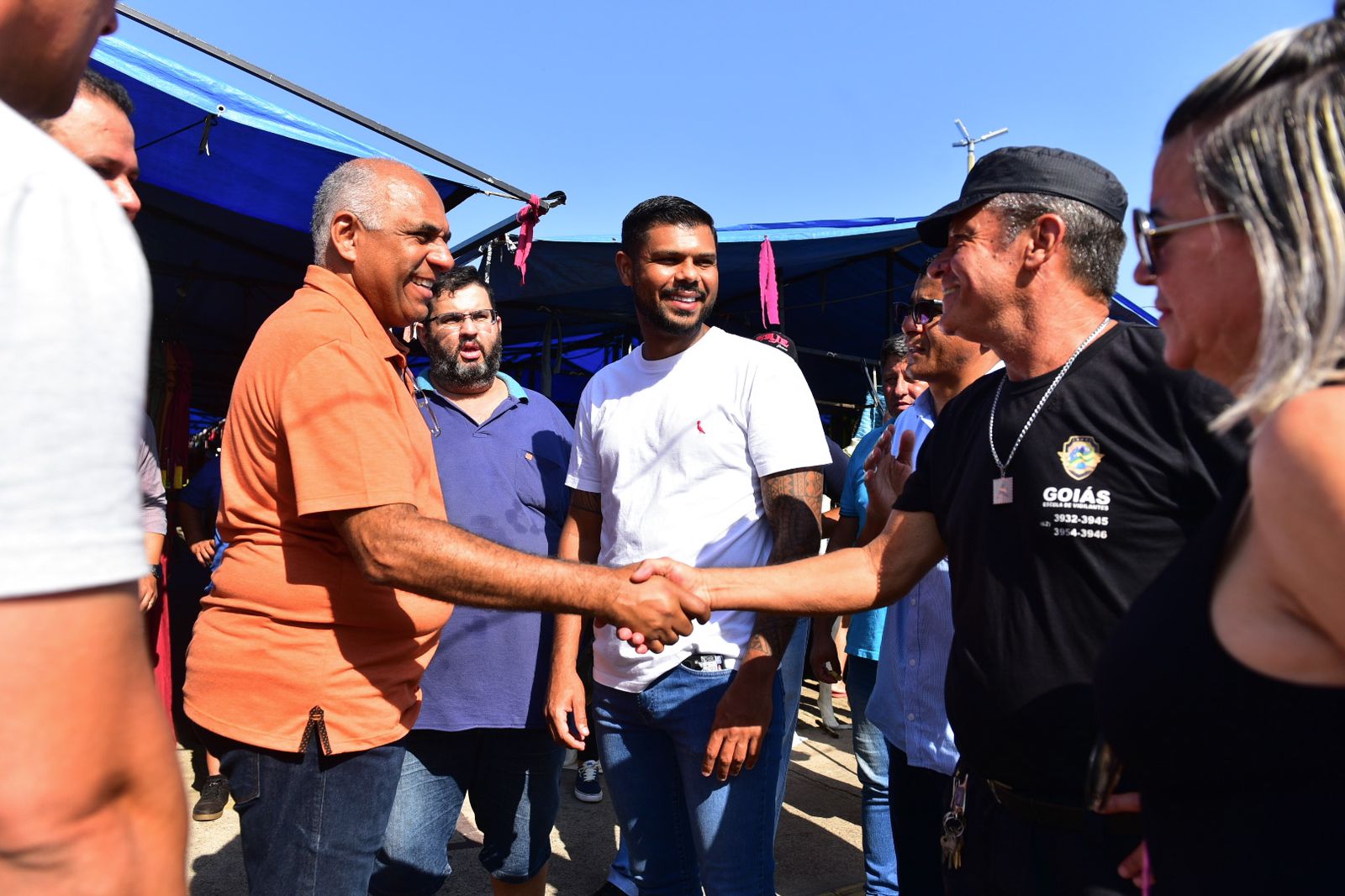 Prefeito de Goiânia Rogério Cruz Feira Hippie Goiás