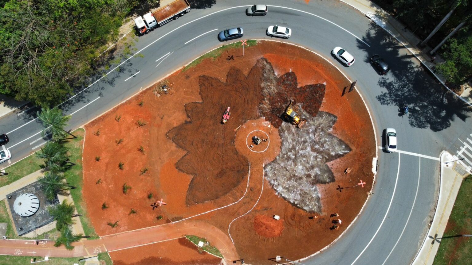 Praça da rua 26, no Setor Oeste, ganha novo projeto paisagístico da Prefeitura de Goiânia