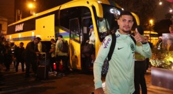 Seleção Brasileira desembarca em Lima para jogo diante do Peru