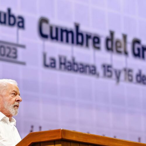 O presidente Lula discursou no encontro do G77, em Cuba, em 16 de setembro de 2023