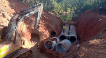 Avenida Leste-Oeste é interditada neste sábado (30) para obras de drenagem em trecho do Bairro Feliz