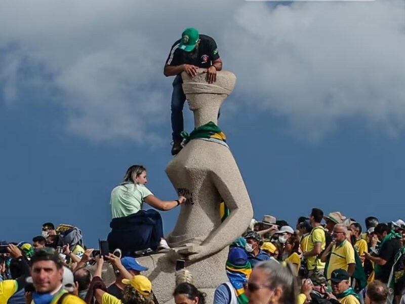 stf julgamento criminosos réus de 8 de janeiro em Brasília