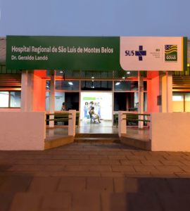 Hospital Estadual de São Luis de Montes Belos. Foto: HESLMB