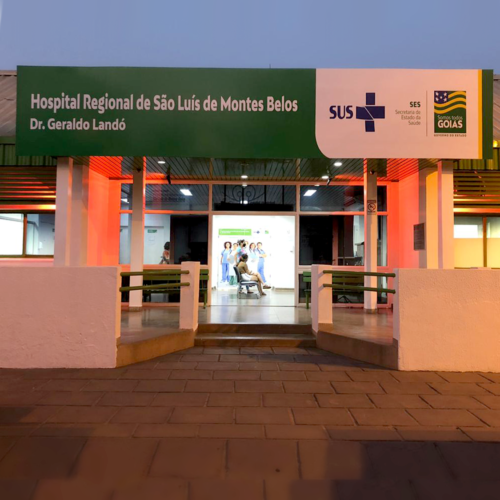 Hospital Estadual de São Luis de Montes Belos. Foto: HESLMB