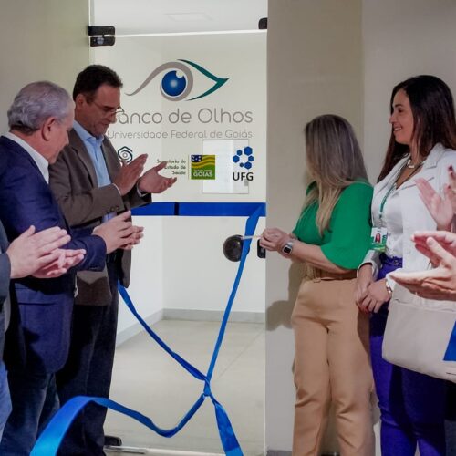 Banco de Olhos de Goiás firma parceria com o Cerof para zerar fila de transplante de córneas. Foto: Iron Braz