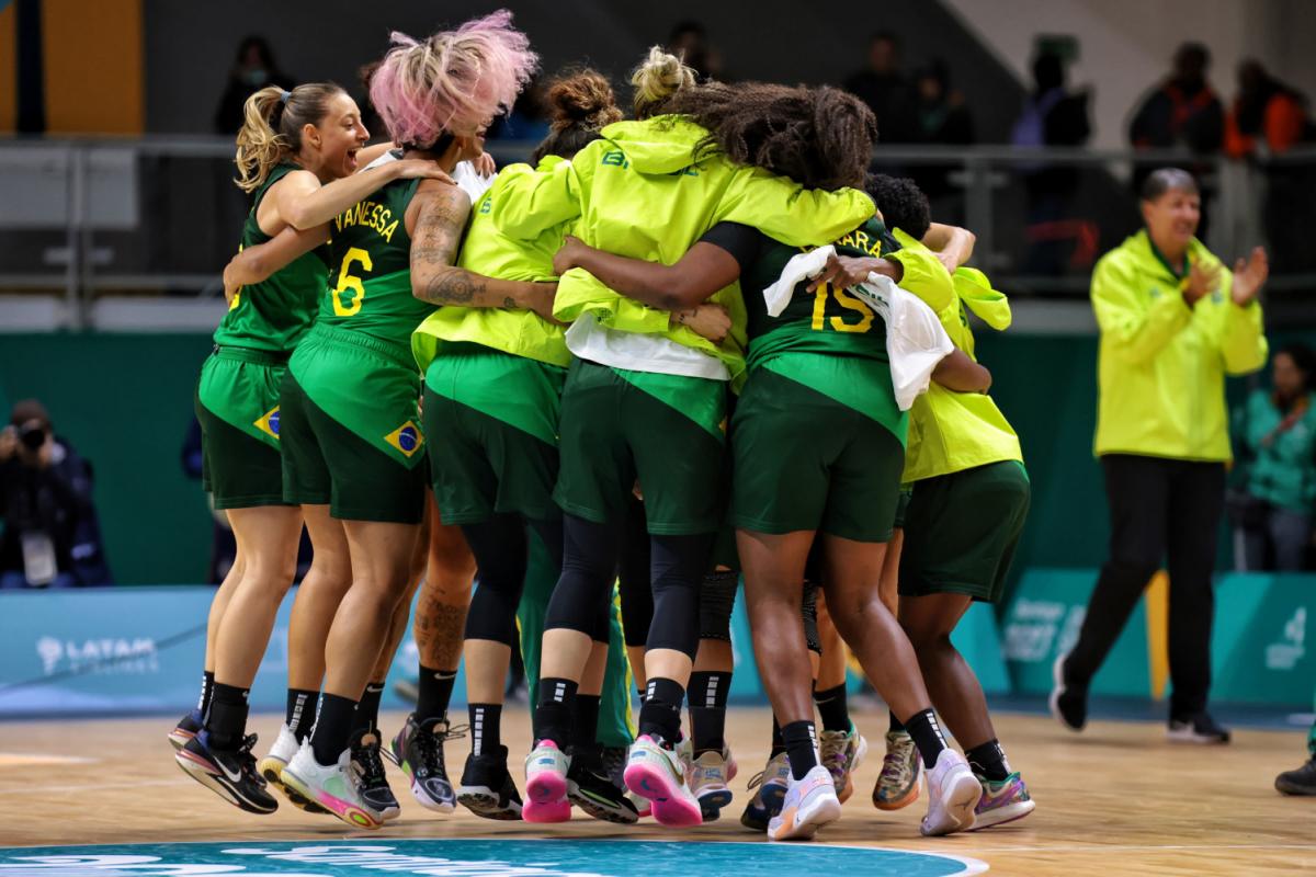 Seleção feminina de basquete é bicampeã dos Jogos Pan-americanos