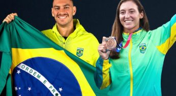 Luisa Stefani e Fernando Scheffer serão os porta-bandeiras do Brasil na abertura de Santiago 2023