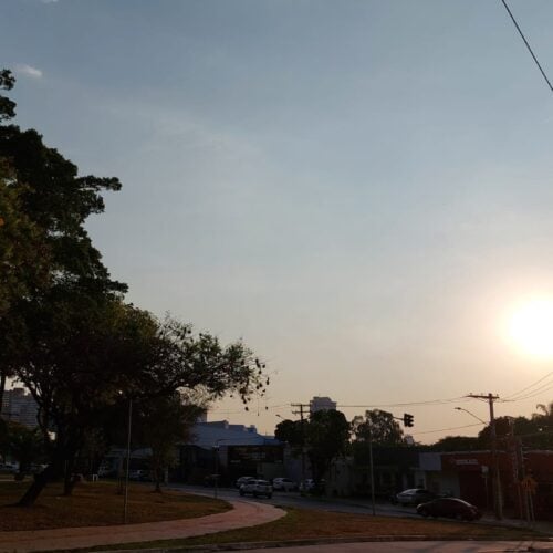 Sol Goiânia quente calor chuva Goiás