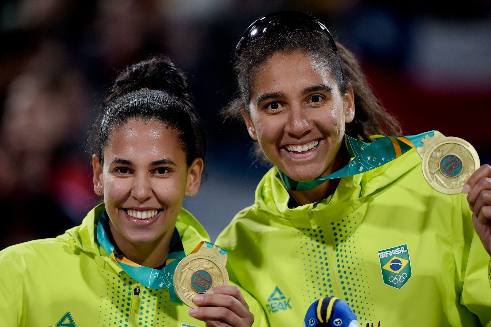 Duda/Ana Patrícia e André/George garantem ouros no vôlei de praia nos Jogos Pan-Americanos