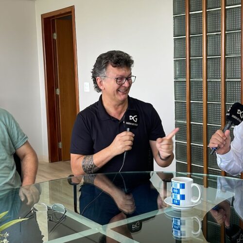 Sandro Mabel em entrevista para o Diário de Goiás.