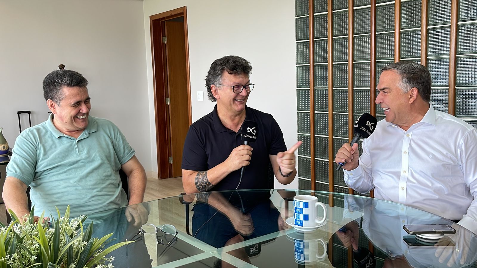 Sandro Mabel em entrevista para o Diário de Goiás.