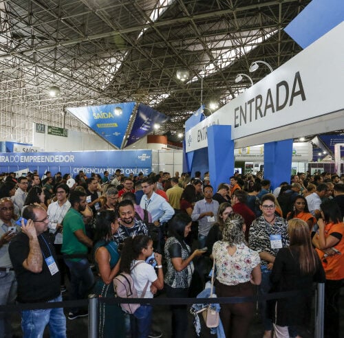 Primeira Feira do Empreendedor Sebrae em Senador Canedo. Foto: Sebrae