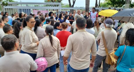 Agentes de saúde e de combate a endemias de Goiânia realizam greve na Câmara Municipal; veja vídeo