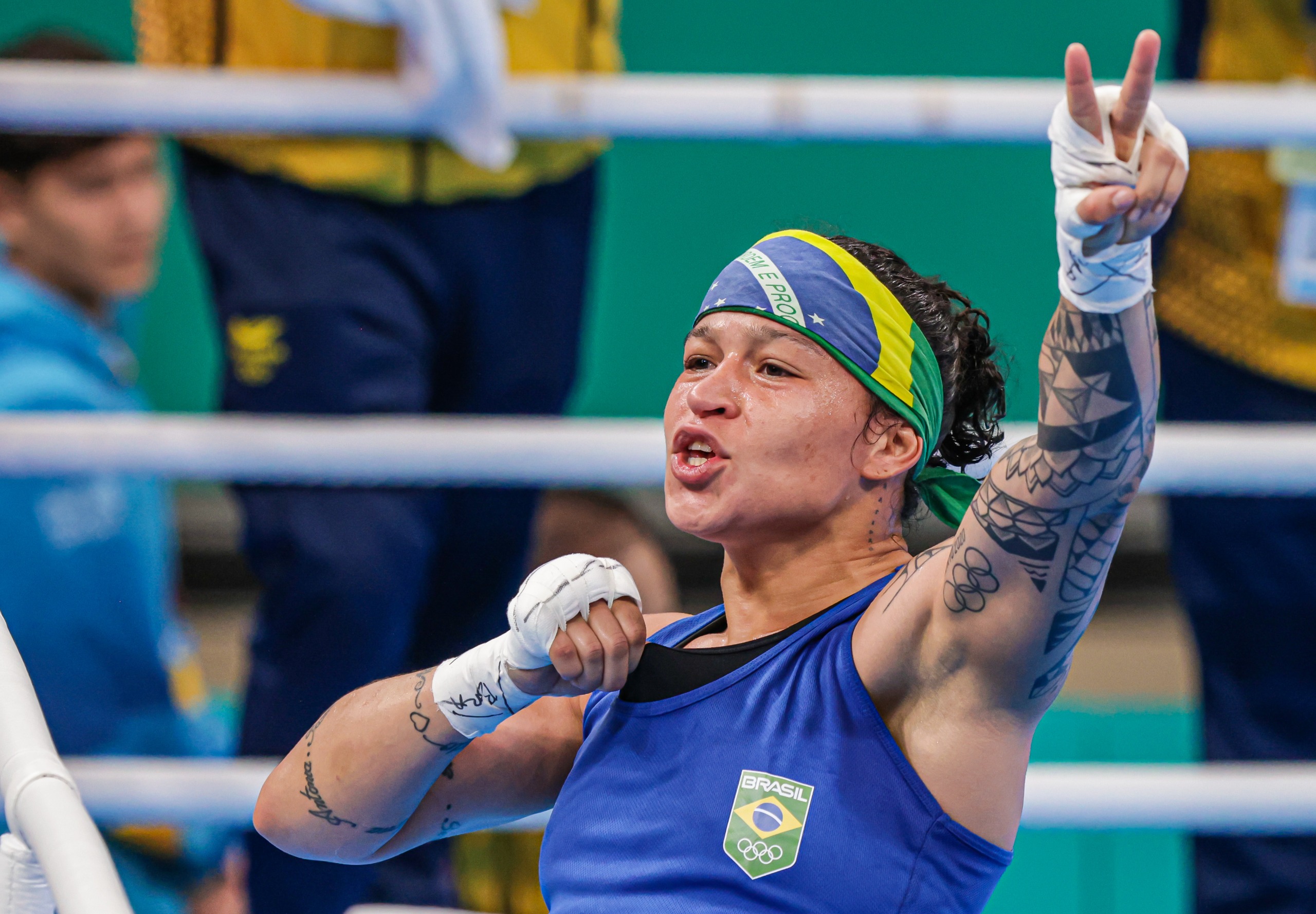 Boxe | Bia Ferreira supera colombiana e é bicampeã dos Jogos Pan-americanos