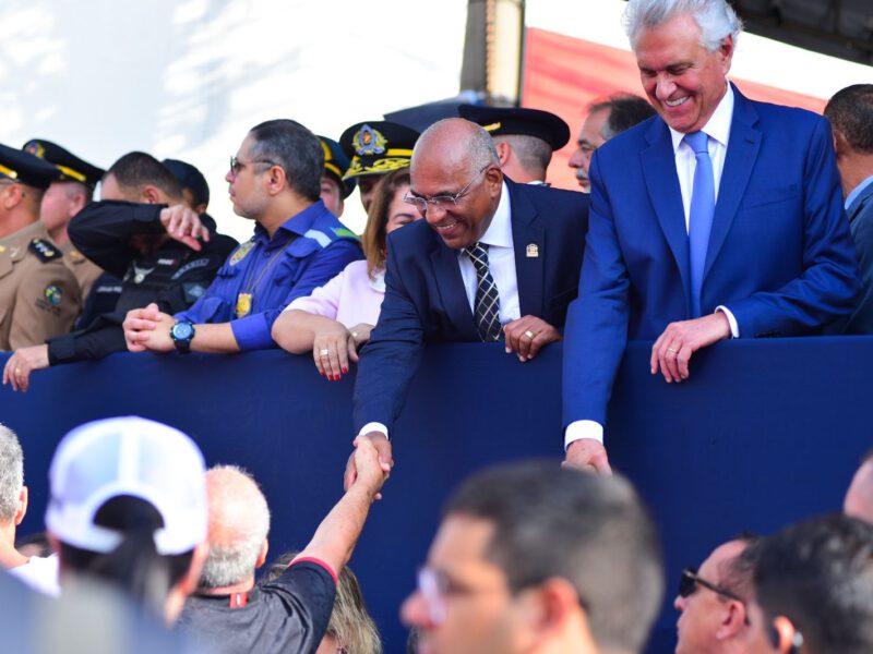 Desfile cívico-militar aniversário de Goiânia. Foto: Jucimar de Souza