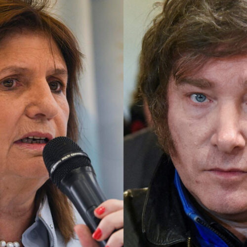 patricia bullrich e javier milei eleições na argentina